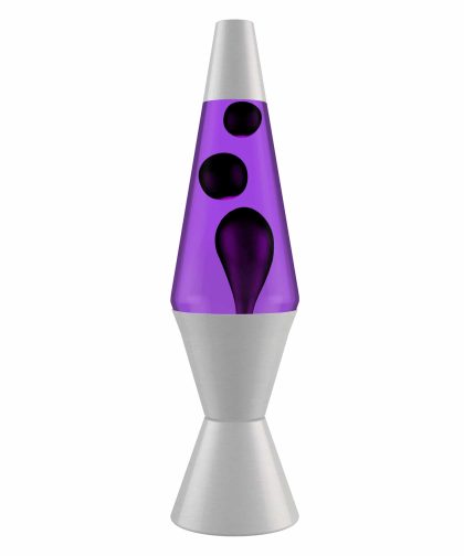 14.5’’ LAVA Lamp – Black & Purple