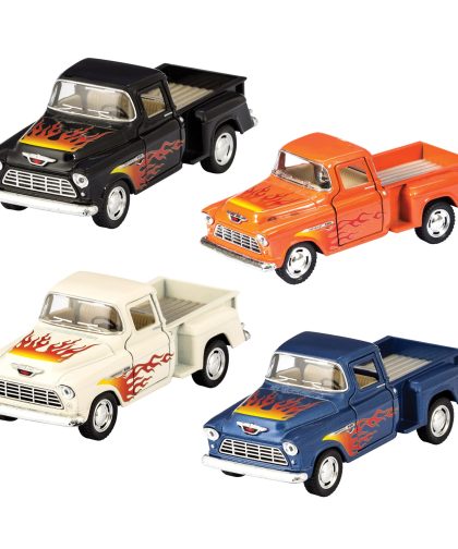 Diecast 55′ Chevy Pickup Flames