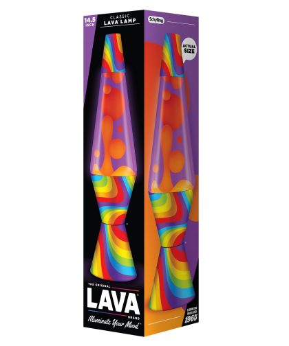 Alternative view of 14.5″ Lava Lamp Flowing Color Bands