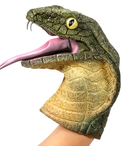 Alternative view of Cobra Hand Puppet