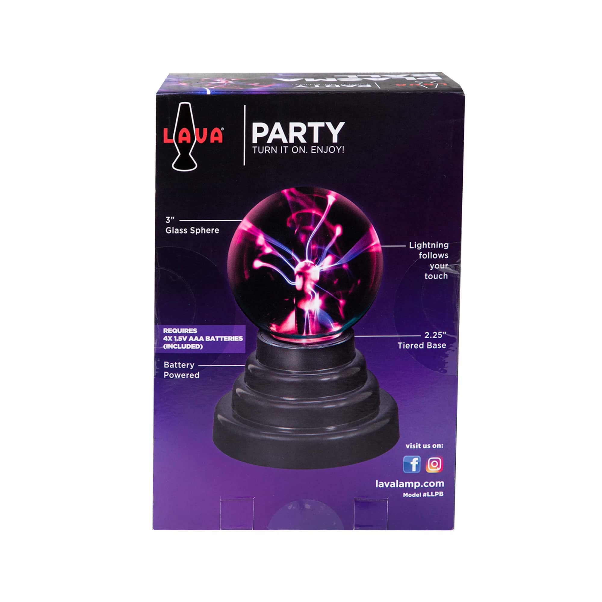 3” LAVA Lamp Plasma Ball - Image 4