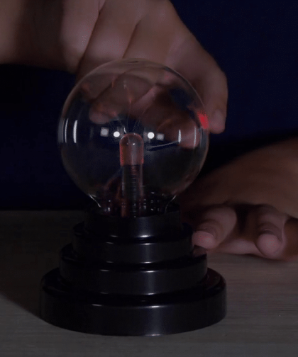Alternative view of 3” LAVA Lamp Plasma Ball