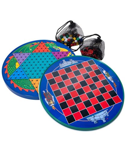 Alternative view of Tin Chinese Checkers
