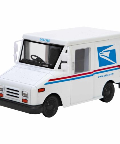 Diecast Mail Truck