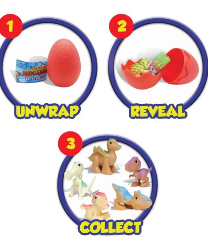 Alternative view of JM Dinosaur Mystery Egg – Series 2
