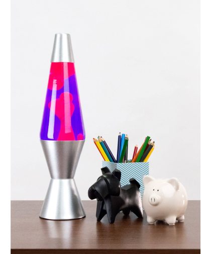 Alternative view of 14.5” LAVA Lamp – Pink/Purple/Silver
