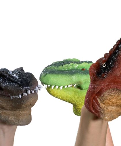 Alternative view of Dinosaur Hand Puppet