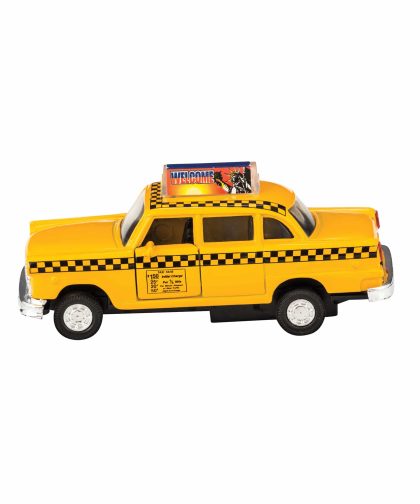 Alternative view of Diecast Taxi, Pull-Back