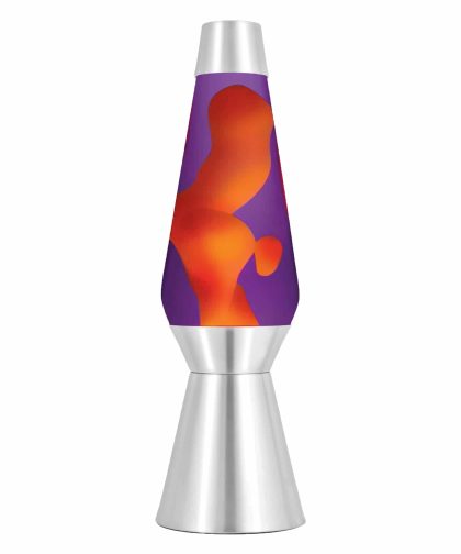 27″ LAVA Lamp Grande – Yellow/Purple/Silver