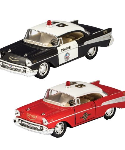 Diecast Fire/Police Chevrolet Bel Air