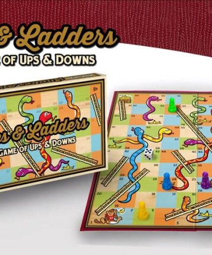 Alternative view of Snakes & Ladders