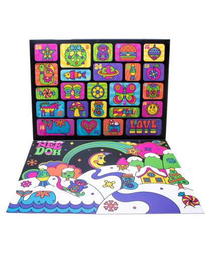 Alternative view of NeeDoh Advent Calendar