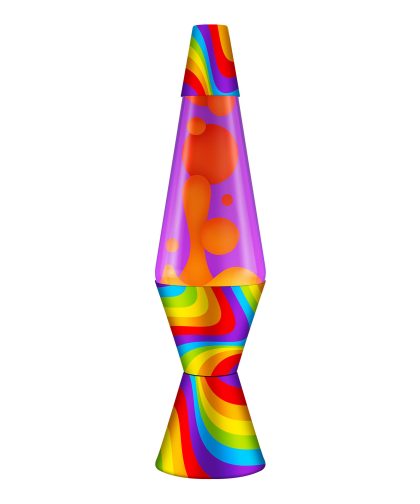 14.5″ Lava Lamp Flowing Color Bands