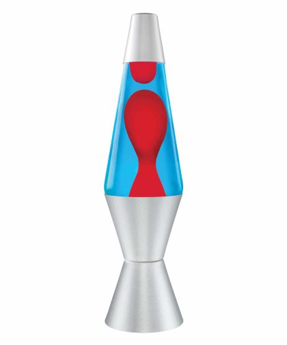 14.5″ LAVA Lamp – Red/Blue/Silver
