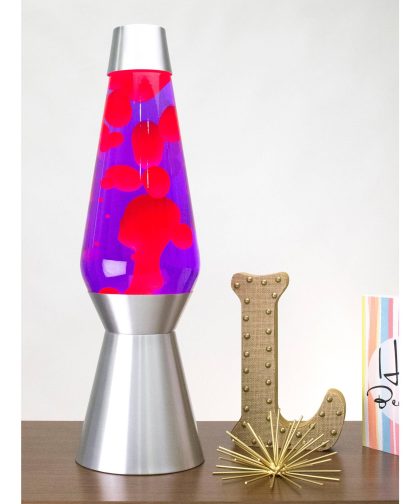 Alternative view of 27″ LAVA Lamp Grande – Pink/Purple/Silver