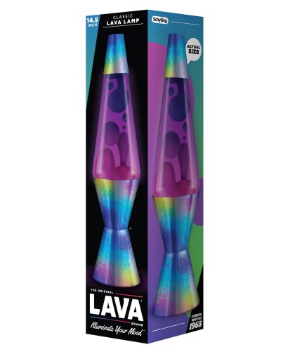Alternative view of 14.5” Lava Lamp – Chameleon Color Shift