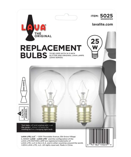 25W LAVA Lamp Light Bulb W/Tray