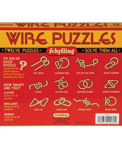 Alternative view of Wire Puzzles