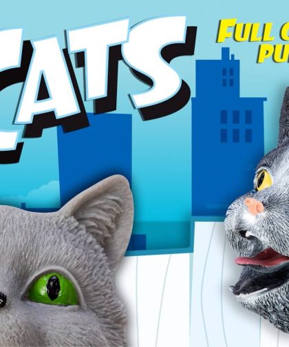 Alternative view of Cat Hand Puppet