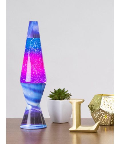 Alternative view of 14.5″ LAVA Lamp Colormax Northern Lights – Glitter