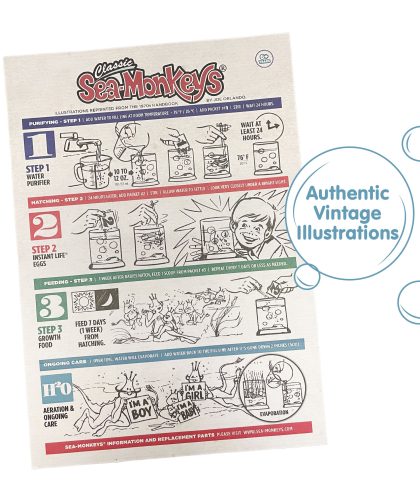 Alternative view of Sea-Monkeys Retro Instant Life